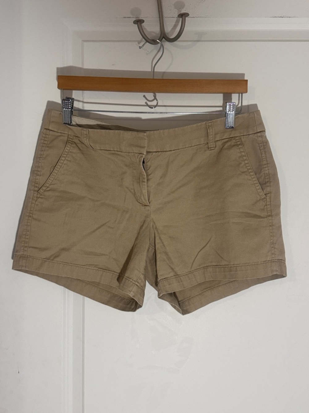 J. Crew Tan Cotton Shorts